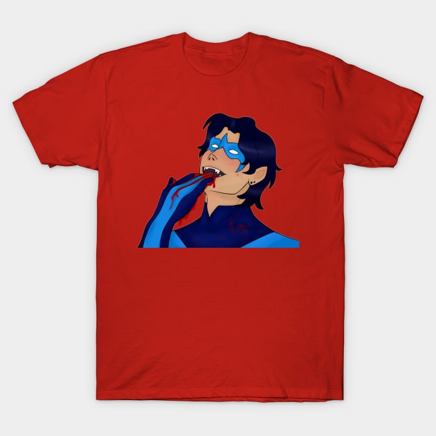 Vamp D T-Shirt by TheStickPeople